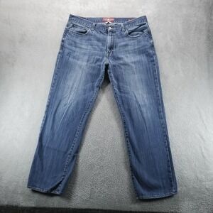 Lucky Brand‎ Jeans Mens 38x32 Blue 361 Vintage Straight Medium Wash Mid Rise